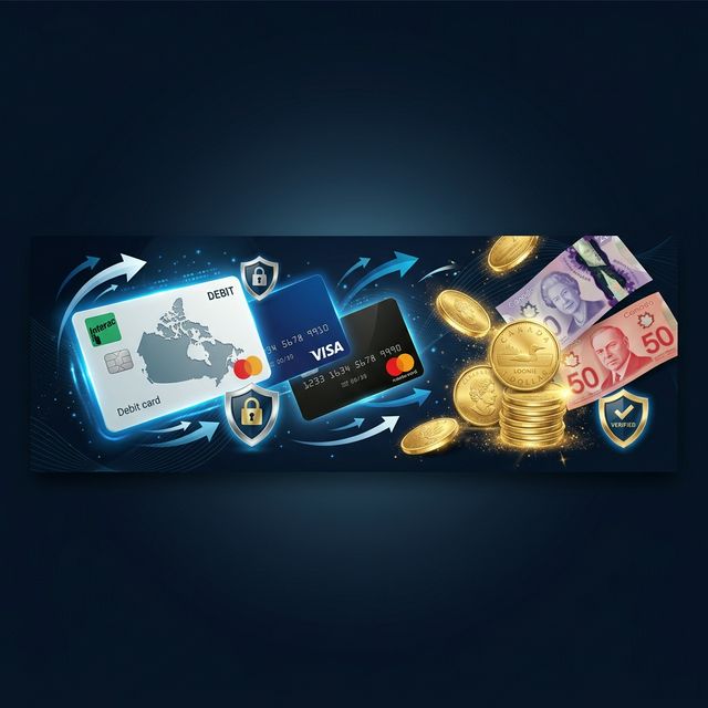 PlayAlberta banking — Interac, Visa, and Mastercard